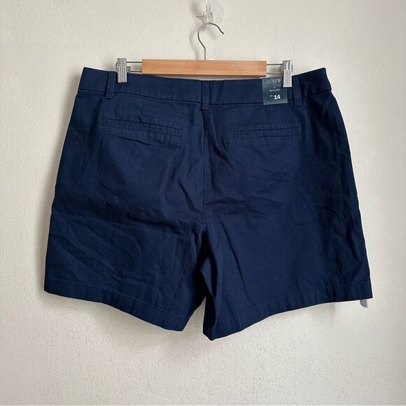 555 j crew 7" classic chino short plus size 14 - Picture 4 of 7